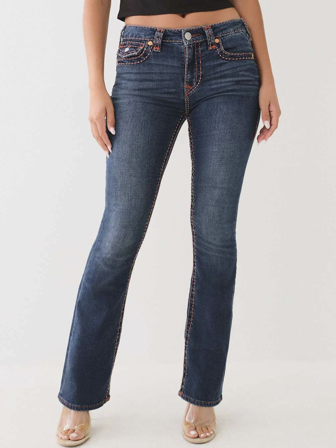 Versace Jeans Couture Women Slim Fit Heavy Fade Jeans - Image 3