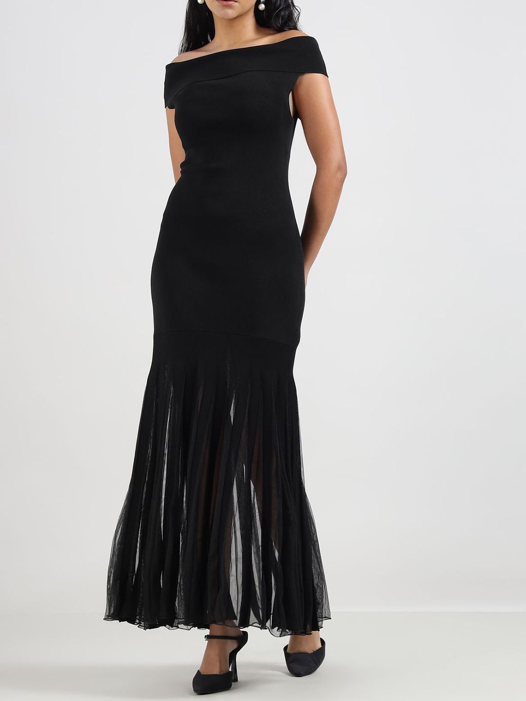 Ted Baker Off-Shoulder Maxi Dress
