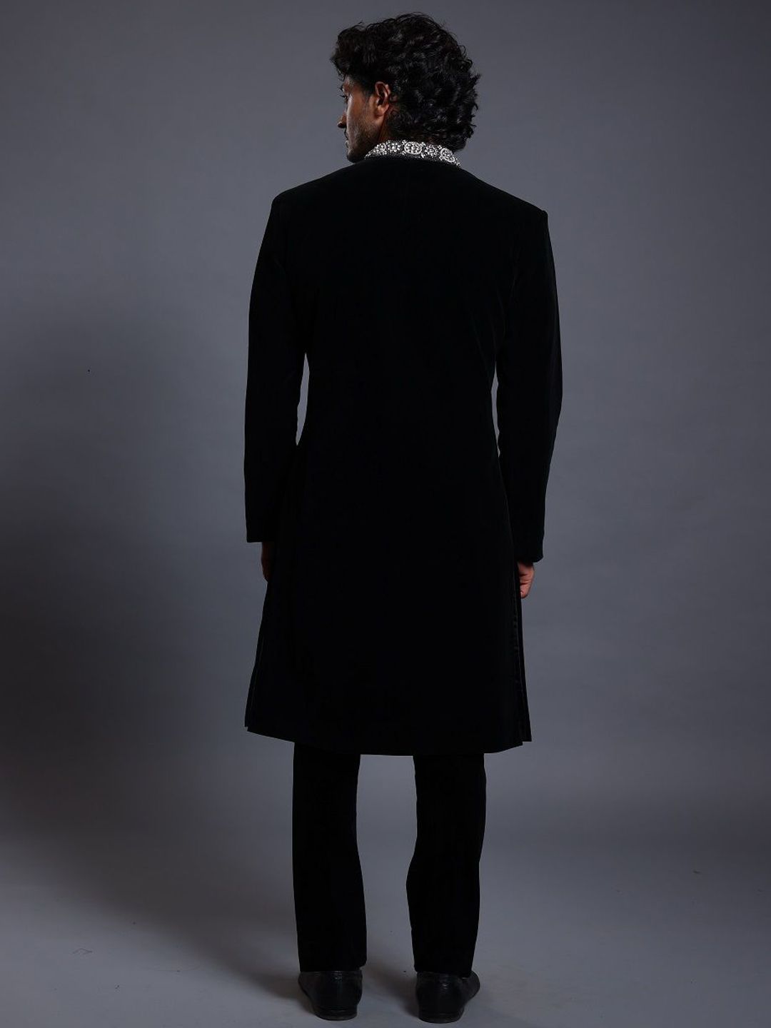 Embellished Sherwani Set - Image 3