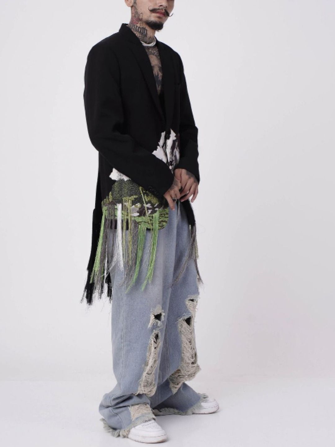 HUEMN Handcrafted Mountains Blazer - Image 2