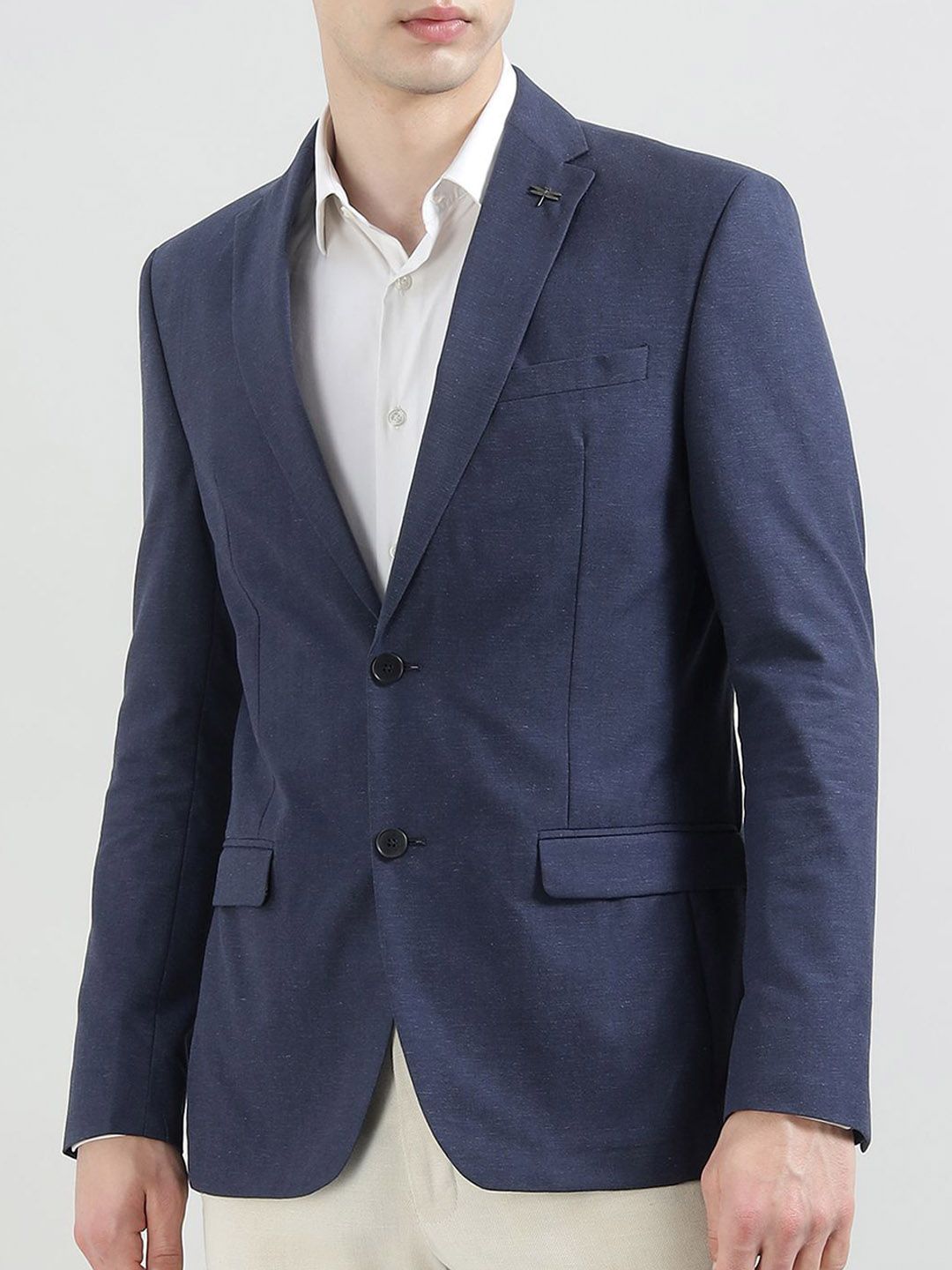 Ted Baker Notched Lapel Single Breasted Blazer