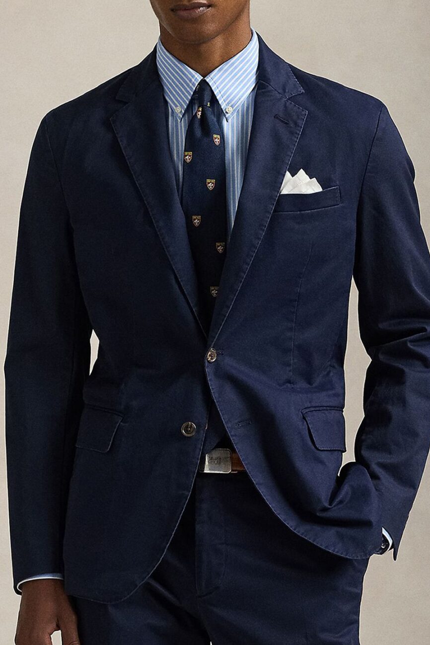 Slim-Fit Single Breasted Blazer