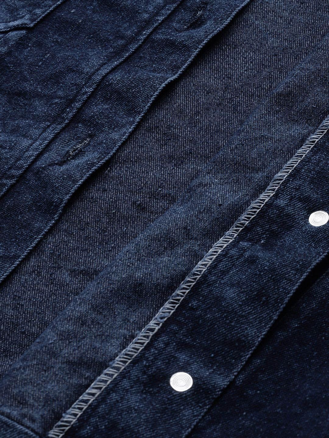 The Lifestyle Co Collared Denim Jacket - Image 3