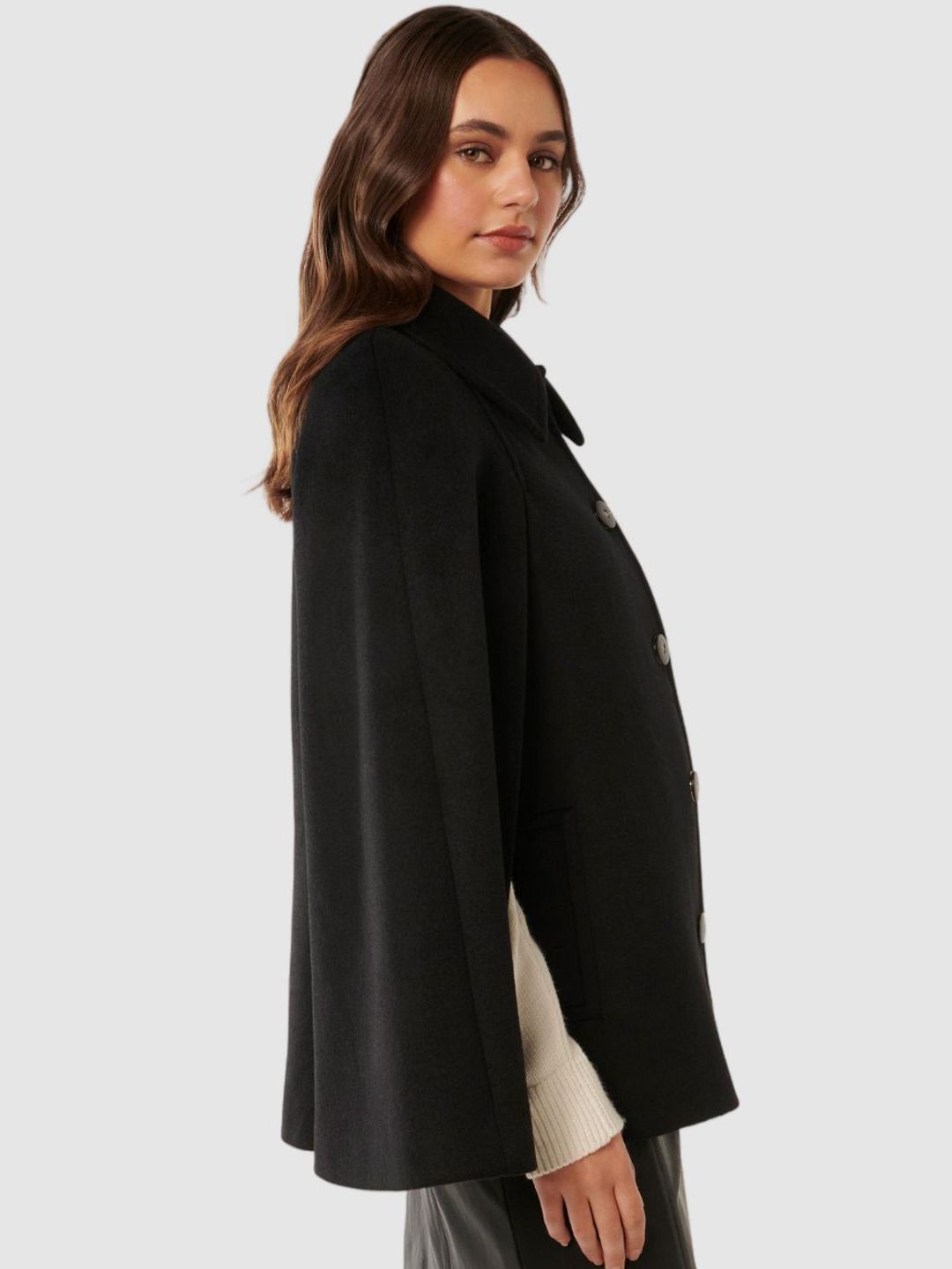 Women Cape Coat - Image 4