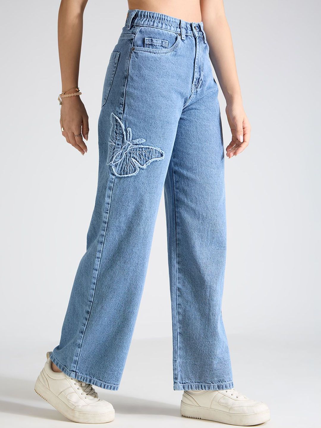 TARAMA Women Wide Leg High-Rise Jeans - Image 2