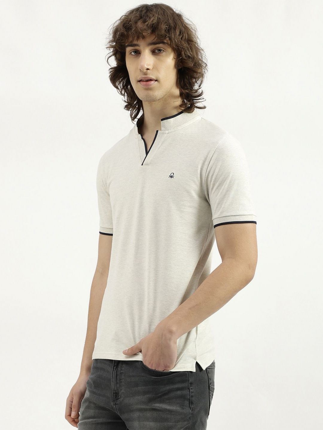 Men Soft Pure Cotton Round Neck Half Sleeve Tshirt - Image 3