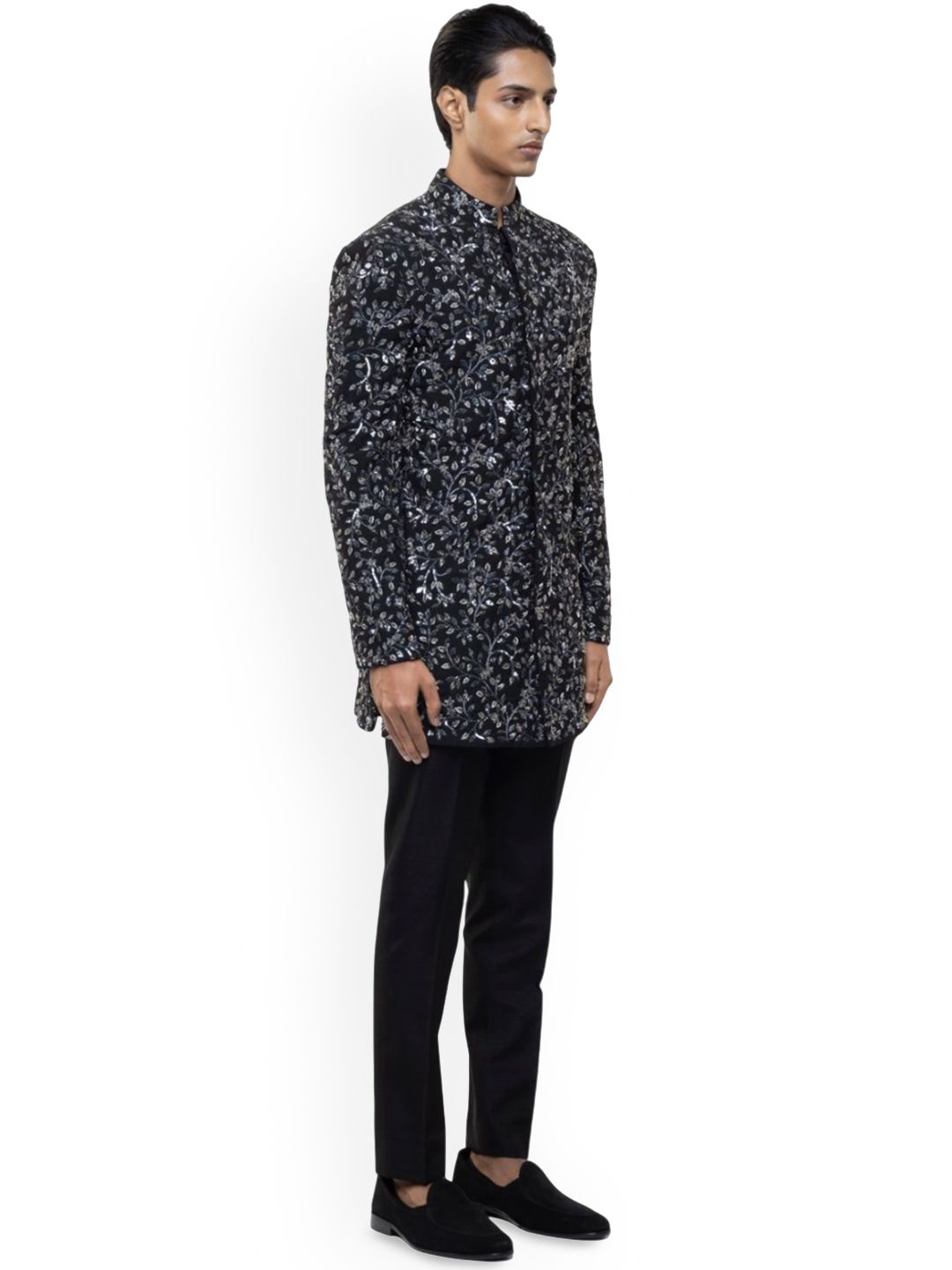 Embroidered Sherwani Set - Image 3